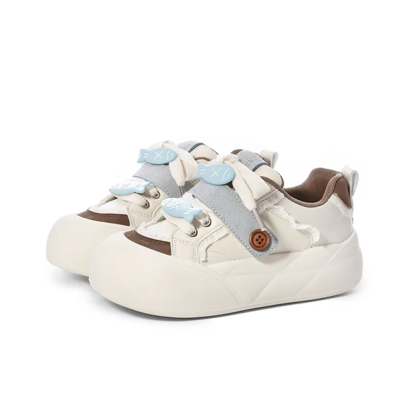 Lovely You Wear-resistant And Lightweight Low-Top Skateboard Shoes Women's Yellow Green-62