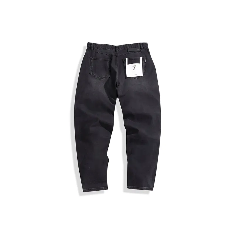 PEACEBIRD MEN Jeans Men Denim Dark Gray 1-1
