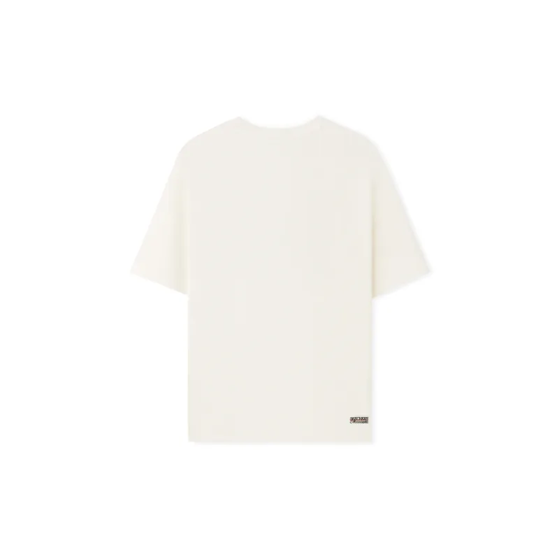 Skechers T-Shirt Unisex Marshmallow White-1