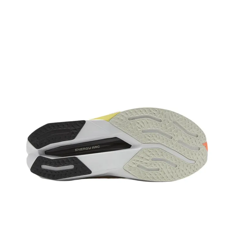 New Balance Anti Slip Wear Resistant Low Top Running Shoes Men's Ivory White D Width-5