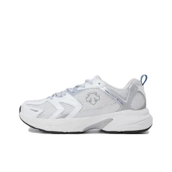 DESCENTE Dimarathon V2 Abrasion Resistant Breathable Low Top Casual Running Shoes Unisex White