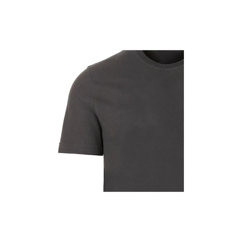 Zanone Short Sleeved Straight Hem Crewneck T Shirt-4