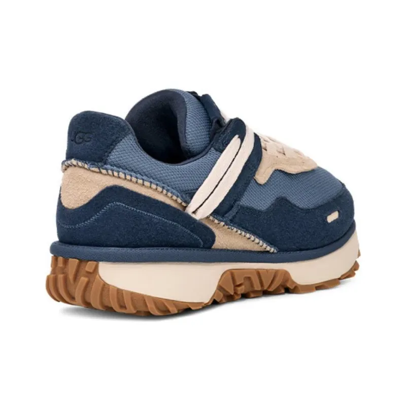 UGG RetroFi Slip Resistant Low Top Casual Shoes Men's Blue Beige-4