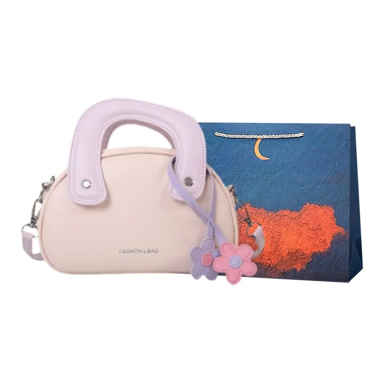 Elsvet PU Crossbody Handbags Regular Women's Blue/Purple/White/Black/Green-3