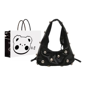 NX DOUGHNUT PU Crossbody Handbags Regular Women's Black/White/Red/Coffee