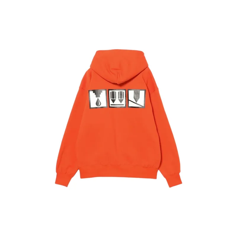 Beams Sweatshirts Men Orange-1