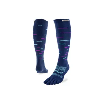 INJINJI Knee-High Socks Unisex 1 Pack Blue