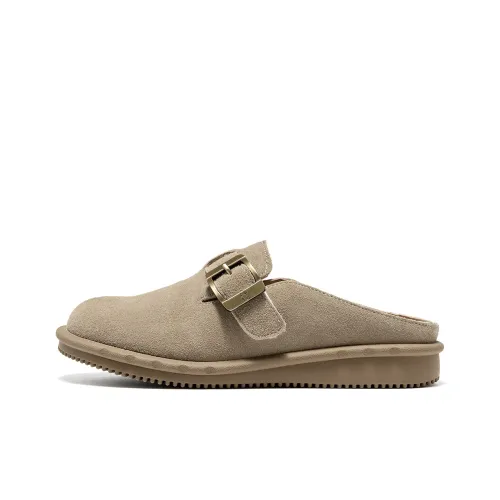 Spider King Rubber Sole Abrasion Resistant Slip Resistant Closed Toe Slippers Women's Umber