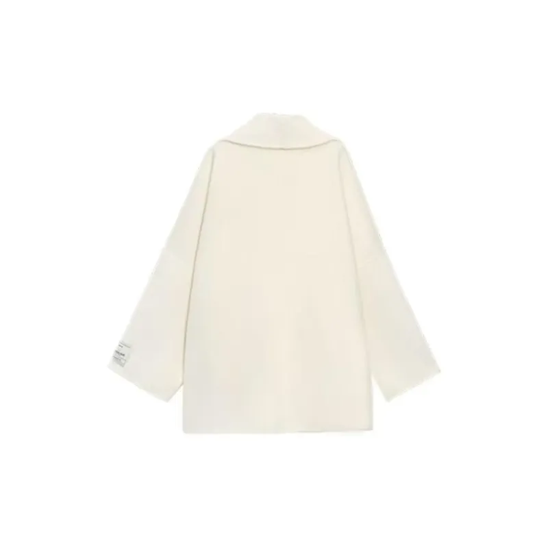 DEAR DEER PUFF Coats Women's White-1