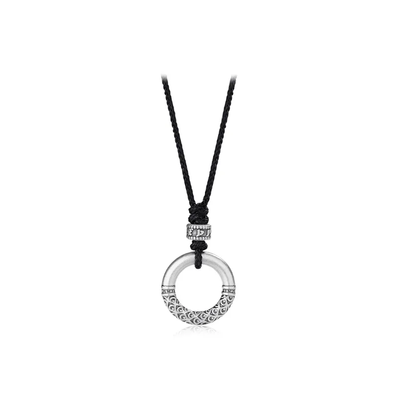 D.K.X S999 Fine Silver Necklaces Men's-0
