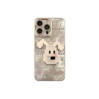 QIZHENG ABS+PC Material Fare Island Style Phone Case Compatible With Apple 16 Pro Max/15/14/13/12/11