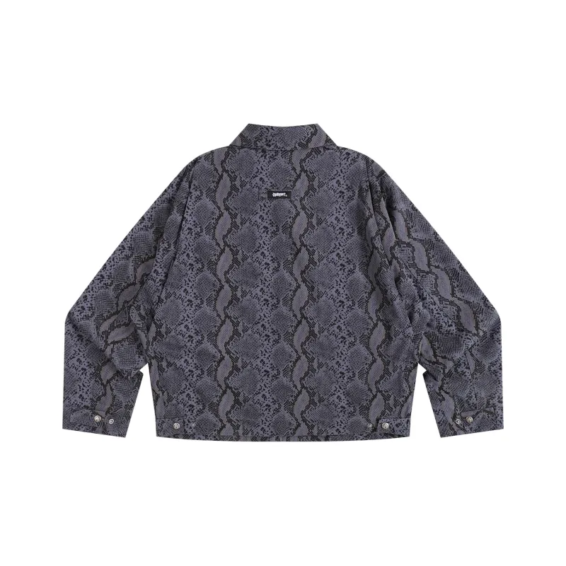 BURNIN Jackets & Coats Unisex Purple Black-1