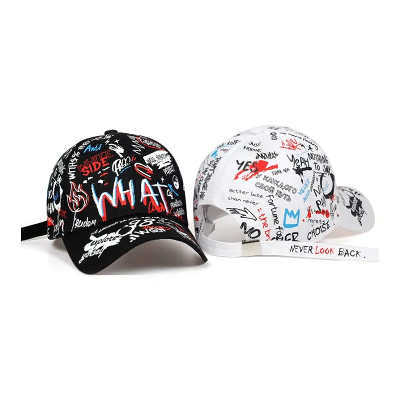 Yi Bu Kang Cotton Polyester Blend Baseball Caps Unisex-6