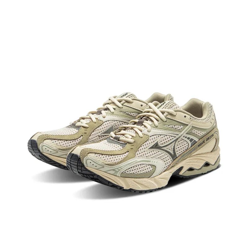 Mizuno WAVE ORION Wear-Resistant Support Lightweight Low-Top Casual Shoes Unisex Gray Green-2