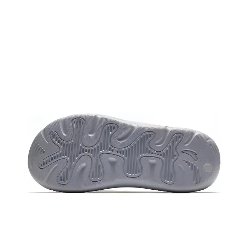 ANTA Slide Slippers Men Gray-4