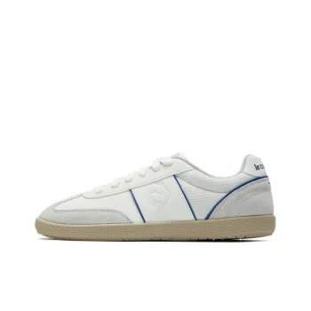 Le Coq Sportif Abrasion Resistant Low Top Casual Shoes Unisex White Gray