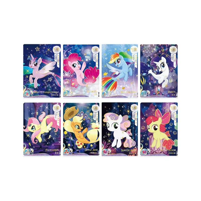 KAYOU My Little Pony Moon Bag SSR Fish Card Applejack First Shot IP/Anime Cards 1 Pack-1