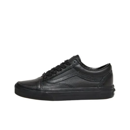 Vans Old Skool Anti Slip Wear Resistant Low Top Skateboard Shoes Men's Black