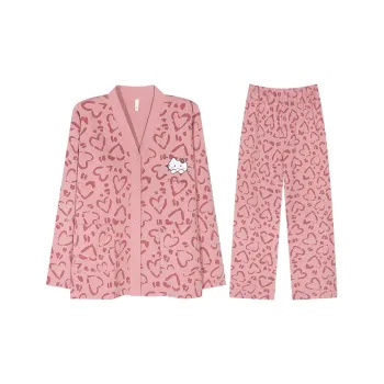 Lan Miao Pajama Set Women's Pink
