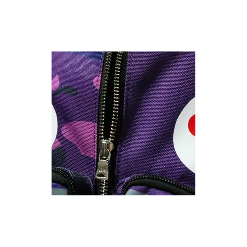 A BATHING APE Bape Polyester Backpack Regular Men's Purple-4