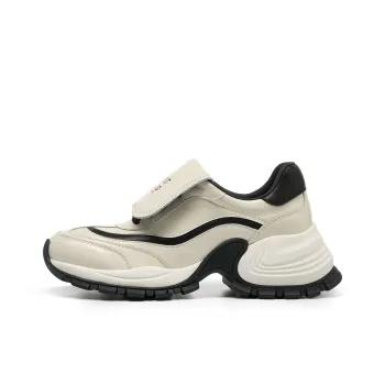 LEECAT STUDIO Cushioning Height Increasing Wear-Resistant Slip-Resistant Low-Top Chunky Sneakers Women's