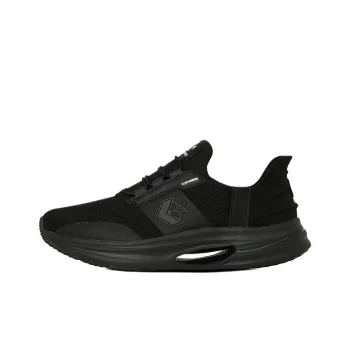 Converse Slit Slide Anti Slip Wear Resistant Low Top Casual Running Shoes Unisex Black