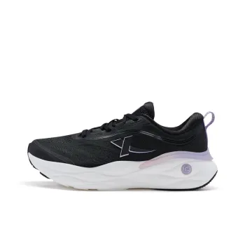 XTEP Cloud Wing 2.0 Cushioning Anti Slip And Wear Resistant Low Top Running Shoes Women's Black Pink