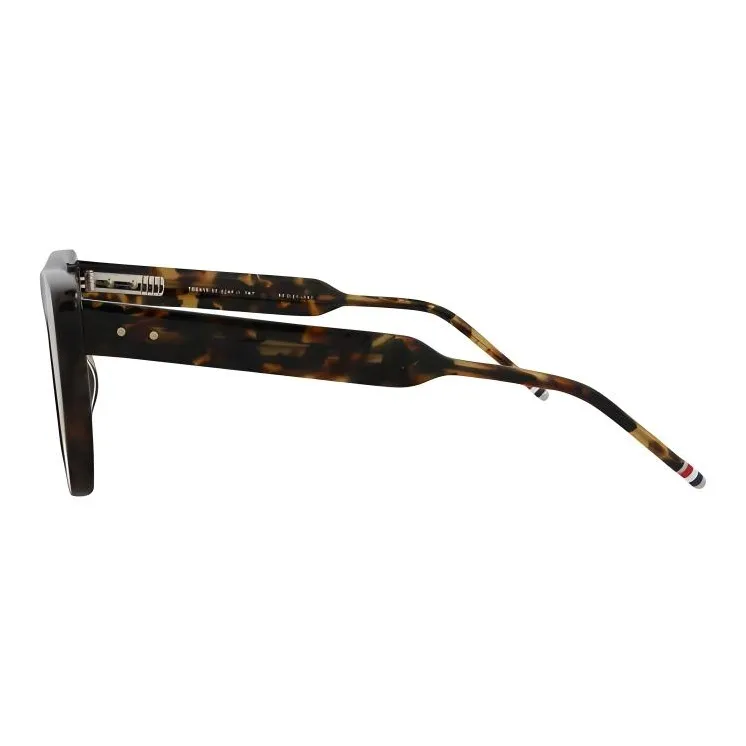 THOM BROWNE· Acetate Square Sunglasses Unisex Tortoiseshell-2