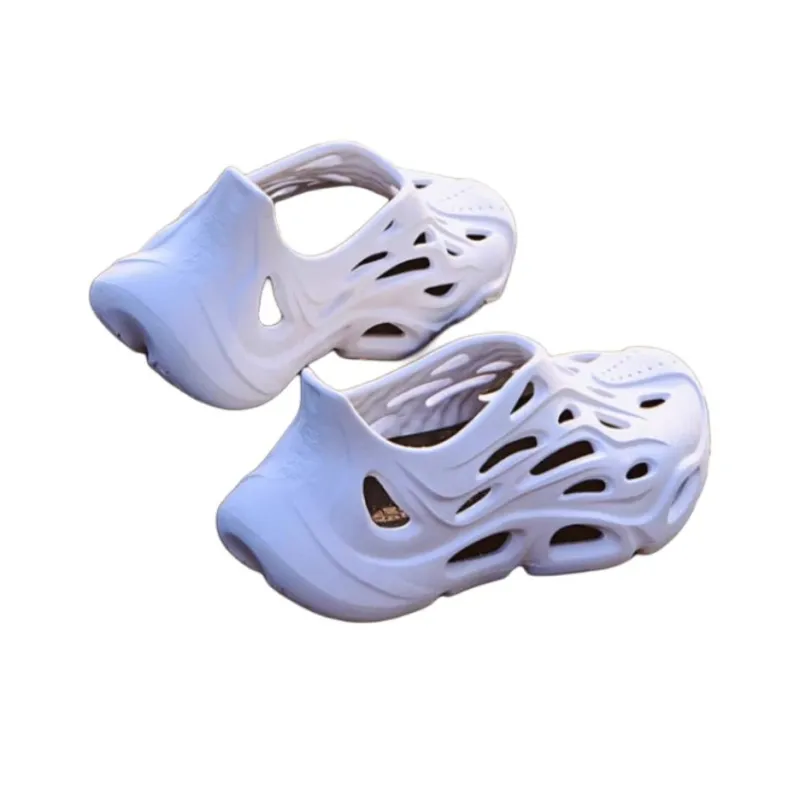QIAODAN Cave Shoes 2.0 Slip Resistant Waterproof Quick Dry Coverage Abrasion Resistant River Trekking Shoes Men's White-2