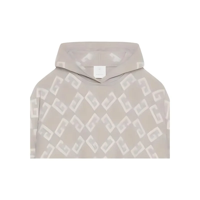 Givenchy Logo intarsia Hooded Poncho-3
