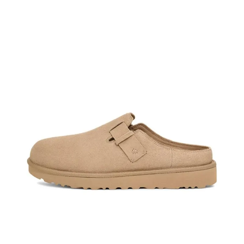 UGG Abrasion Resistant Wrap toe Slippers Unisex Beige-0