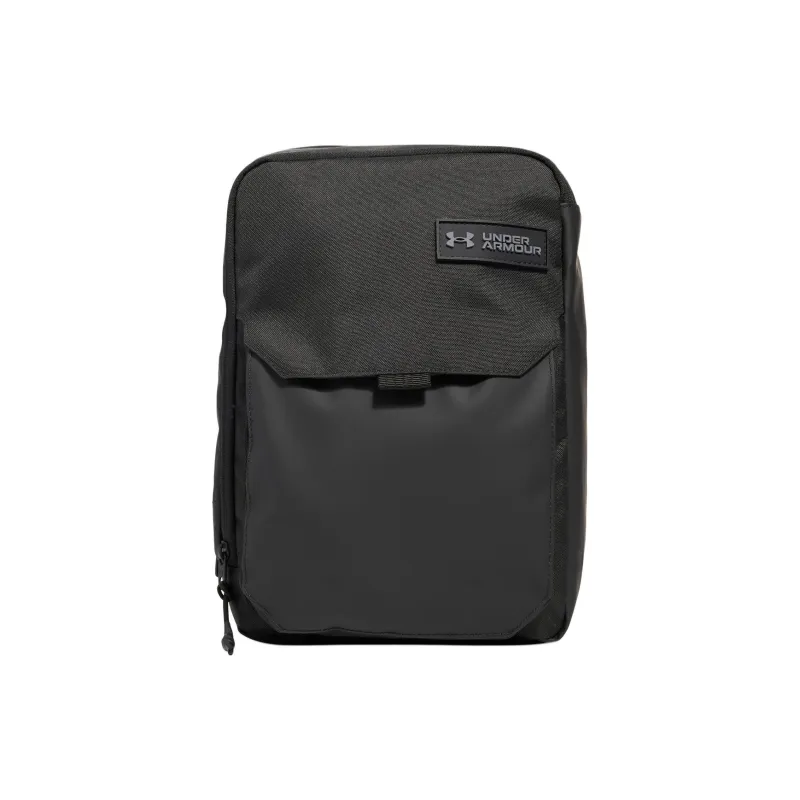 Under Armour Polyester One Shoulder Crossbody Bag, Sling Bag Unisex Black-0
