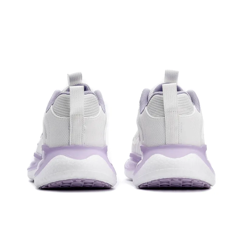 POLUDIYIPI Breathable And Resilient Low Top Popcorn Casual Running Shoes Women's Taro Purple-3