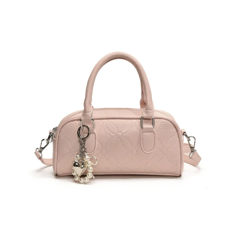 Yalu PU Shoulder Bag Crossbody Bag Handbags Women's Brown/White/Pink/Black-11