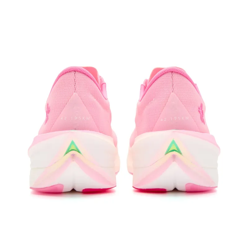 QIAODAN Phantom PB5.0 Running Shoes Women's Low Top Cherry Blossom Pink/Aurora Green-5