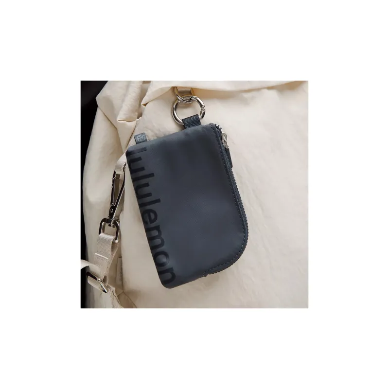 Lululemon Nylon Card Holder Women's Gray-4