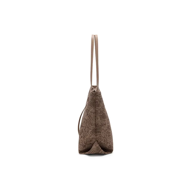 CLEVER& KETCH PU Tote Bag, Shoulder Bag Regular Women's Gray-3