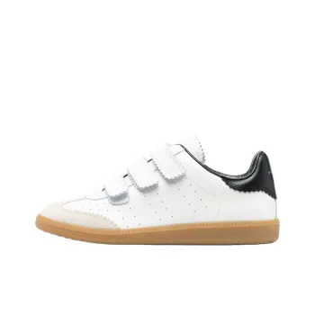 ISABEL MARANT Bethy Low Top Skateboard Shoes Men's White