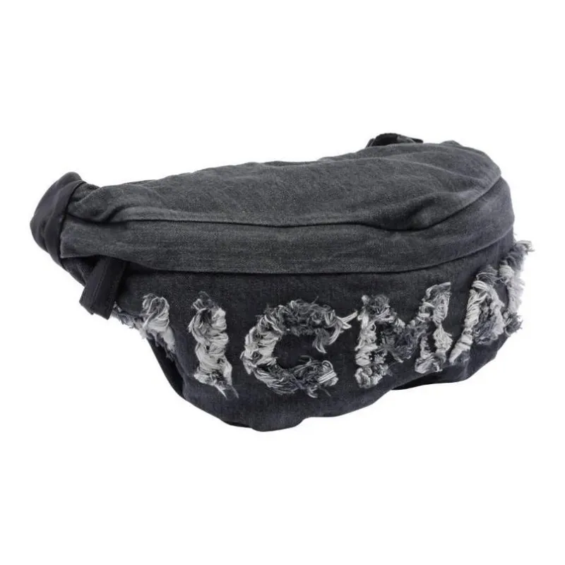 Vic Matie Cotton Fanny Pack Women's Black-1