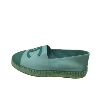 CHANEL 22P Espadrilles Women's Green
