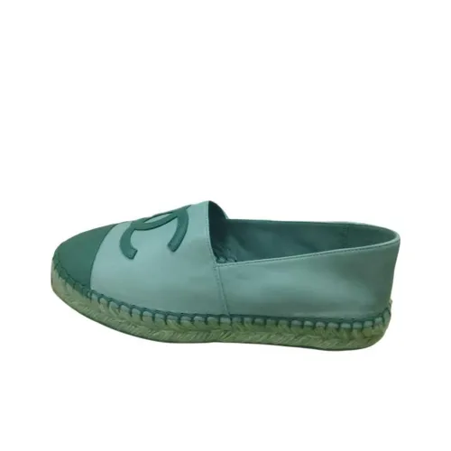 CHANEL 22P Espadrilles Women's Green