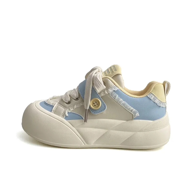 Than Than Me Slip Resistant Low Top Skateboard Shoes Women's-4