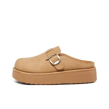 DAPHNE Slip Resistant Wrap toe Slippers Women's Camel