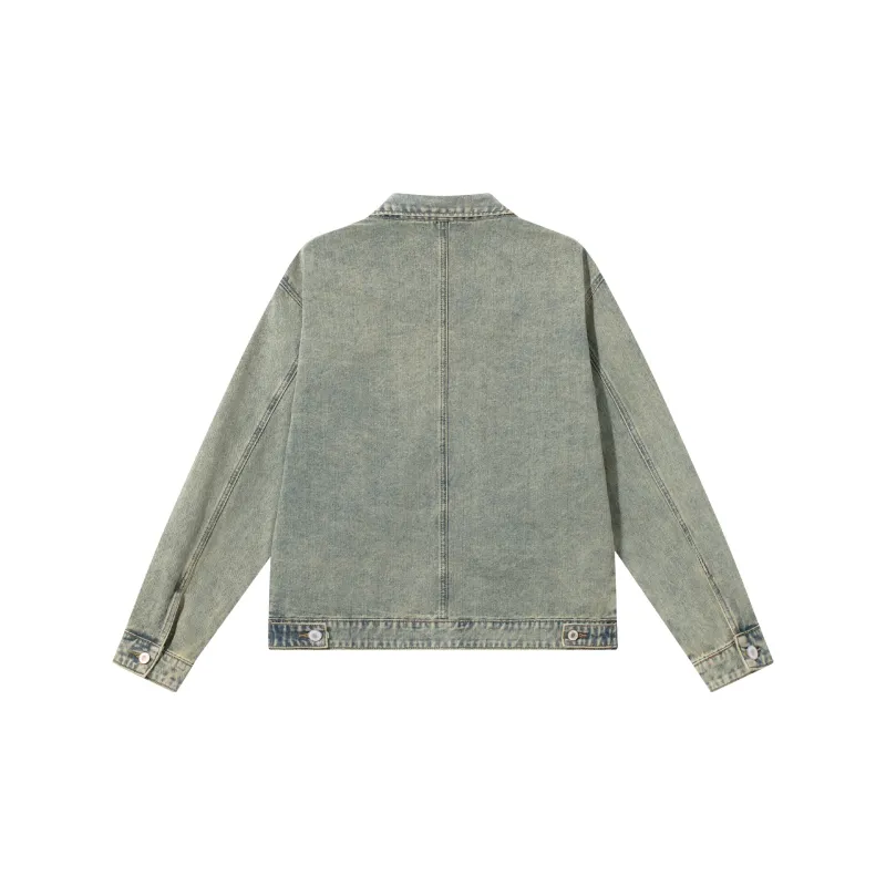 CLIMAX VISION Denim Jacket Unisex Nostalgic Blue-1