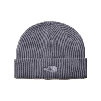 THE NORTH FACE Acrylic Beanies Unisex Gray