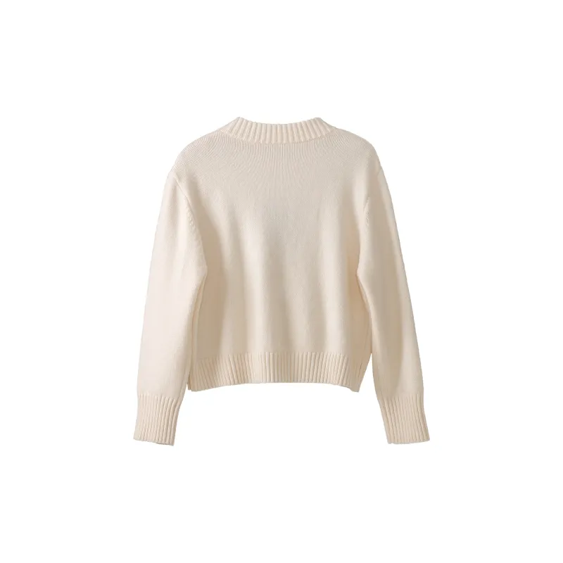 Fstudio Knitwear Women's White-1