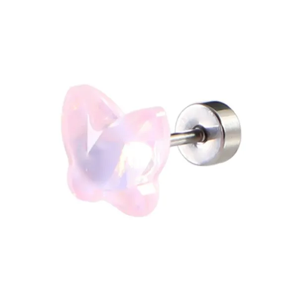 PAYMERY Titanium Steel Stud Earrings Unisex-4