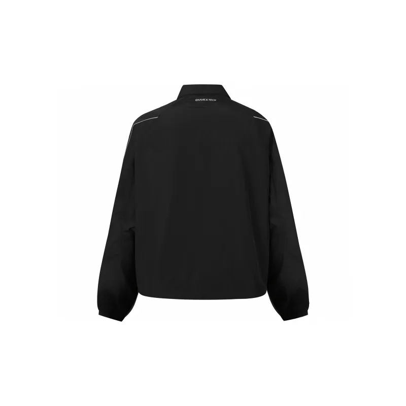 GUUKA TECH Trench Coat Unisex Black-1