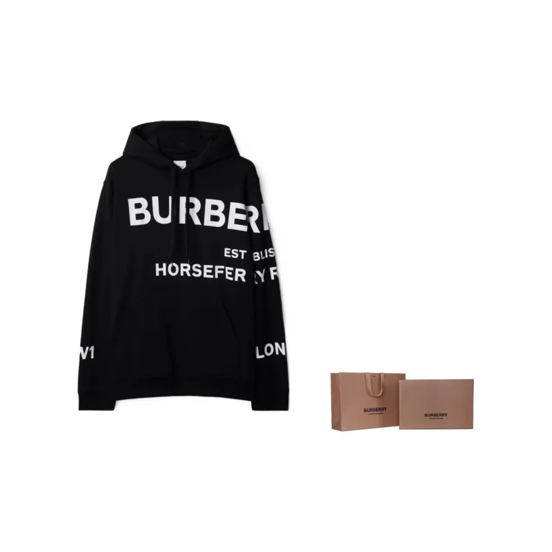 Burberry Sweatshirt Men's Black-8