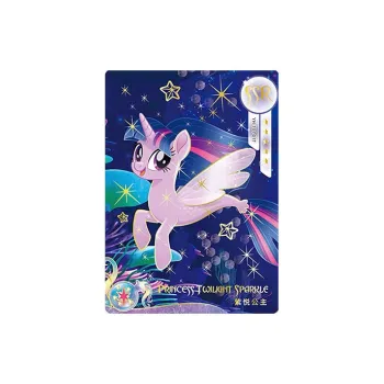 KAYOU My Little Pony Moon Bag SSR Fish Card Twilight Sparkle First Shot IP/Anime Cards 1 Pack